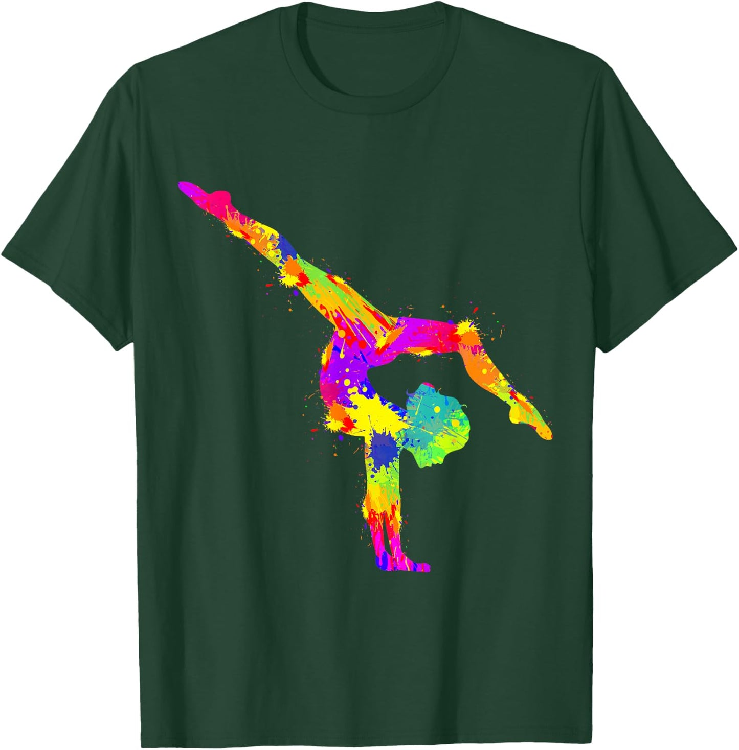 Gymnastics Gymnastics Women Girls Children T-Shirt - T-Shirt | Forest