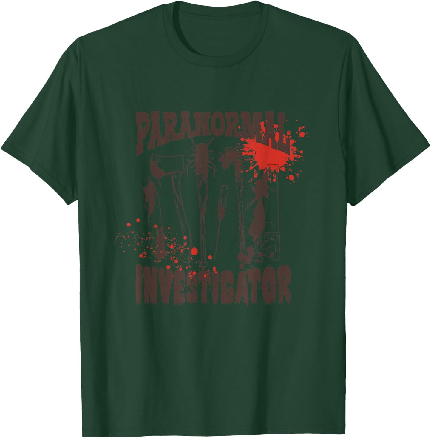 Ghost Hunting Paranormal Investigator T-Shirt - T-Shirt | Forest