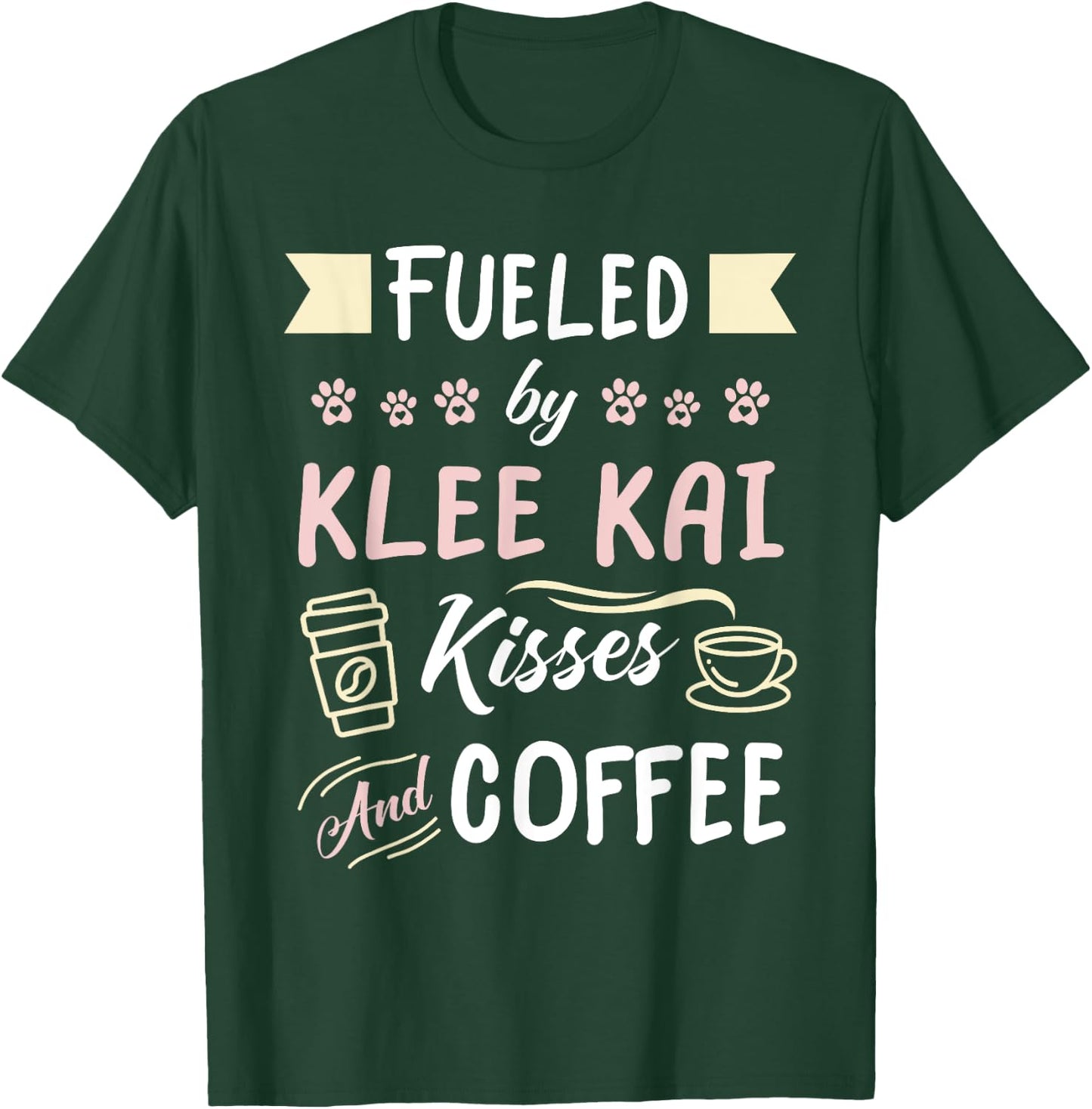 Funny Alaskan Klee Kai Mom Coffee Lover T-Shirt - T-Shirt | Forest