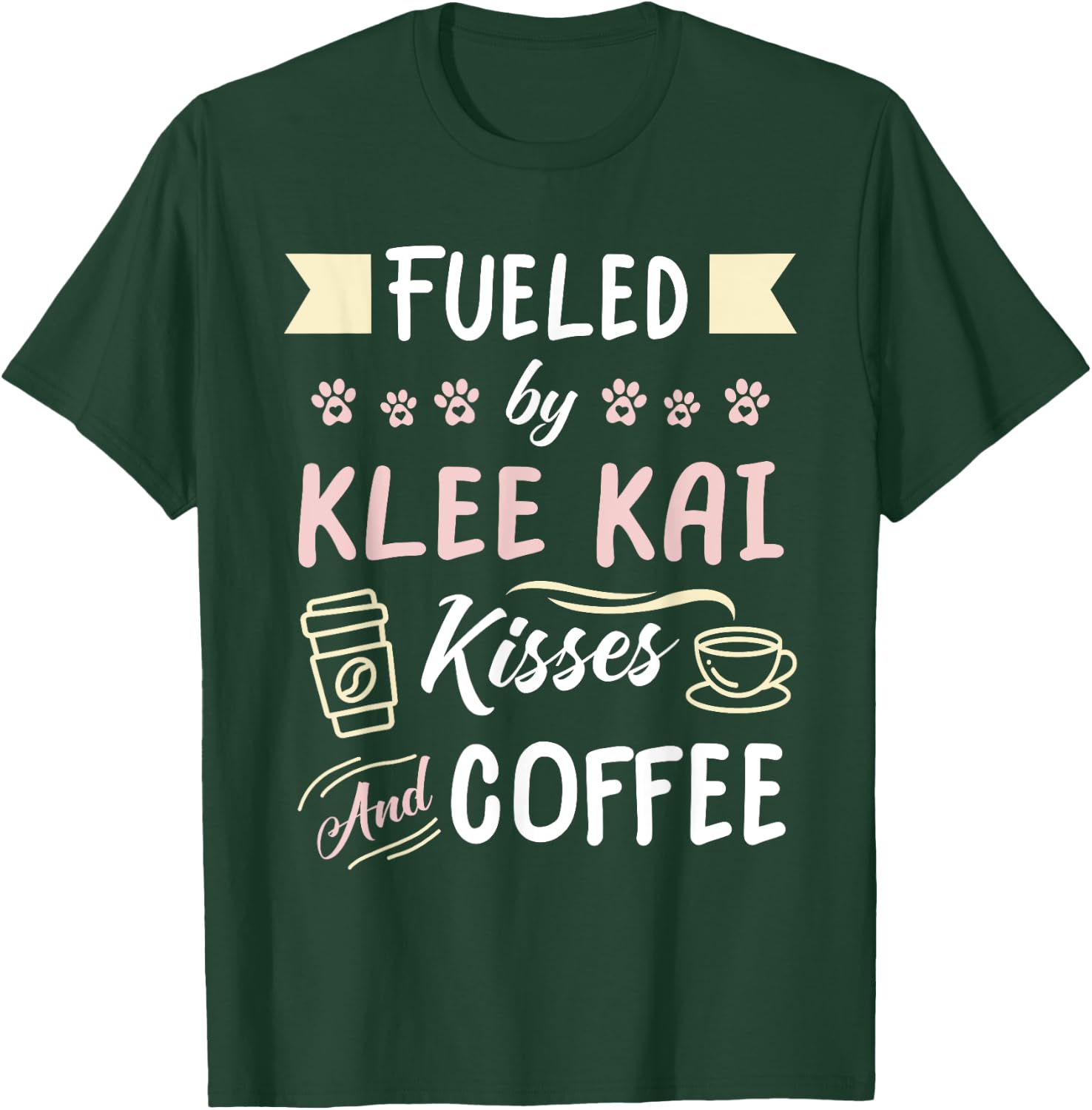 Funny Alaskan Klee Kai Mom Coffee Lover T-Shirt - T-Shirt | Forest