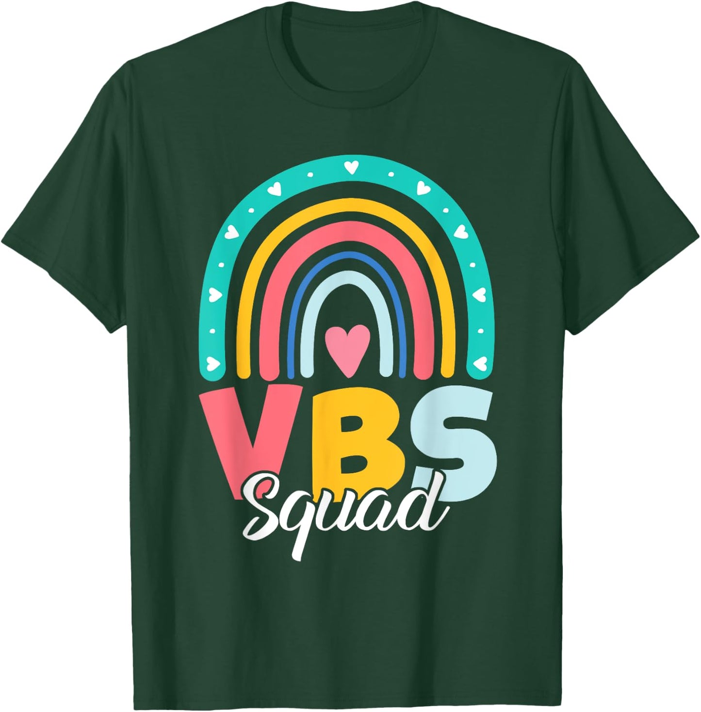 VBS Squad Vacation Bible School Christian Teacher Men Women T-Shirt - T-Shirt | Forest