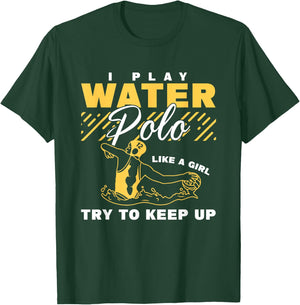 Water Polo Girl Waterpolo Sport Women Water Polo T-Shirt - T-Shirt | Forest