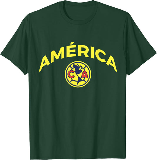 Club America - Score Big with Our Exclusive Collection T-Shirt - T-Shirt | Forest