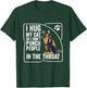 I Hug My Cat So I Don't Punch People Cat Tortoise T-Shirt - T-Shirt | Forest