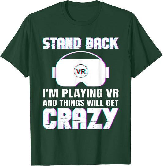 Funny VR Gaming Design Women Virtual Reality Lover T-Shirt - T-Shirt | Forest