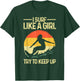 Best Surf Like A Girl Surfer Art Retro Surfing T-Shirt - T-Shirt | Forest