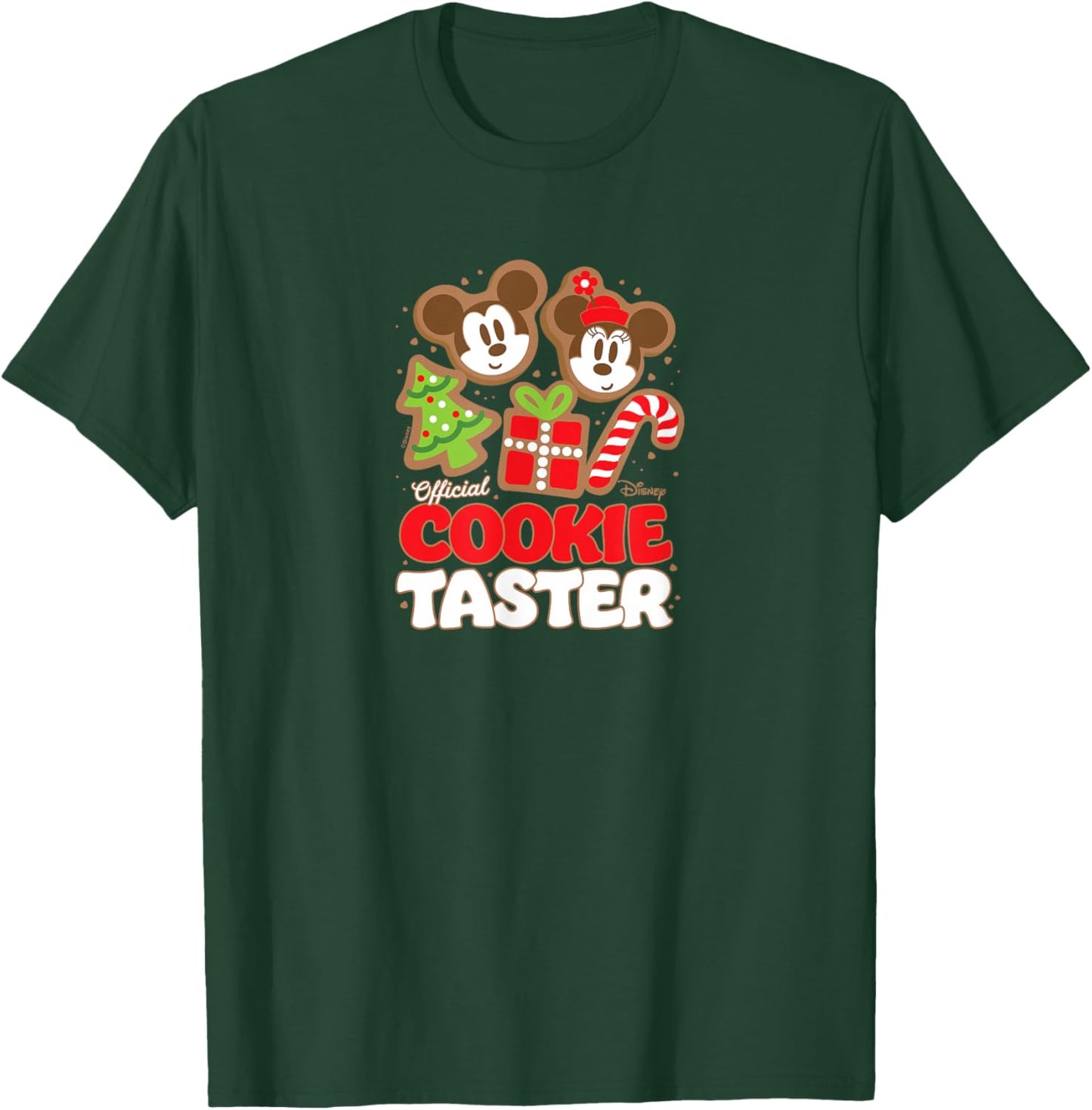 Disney - Mickey Minnie Official Cookie Taster T-Shirt - T-Shirt | Forest