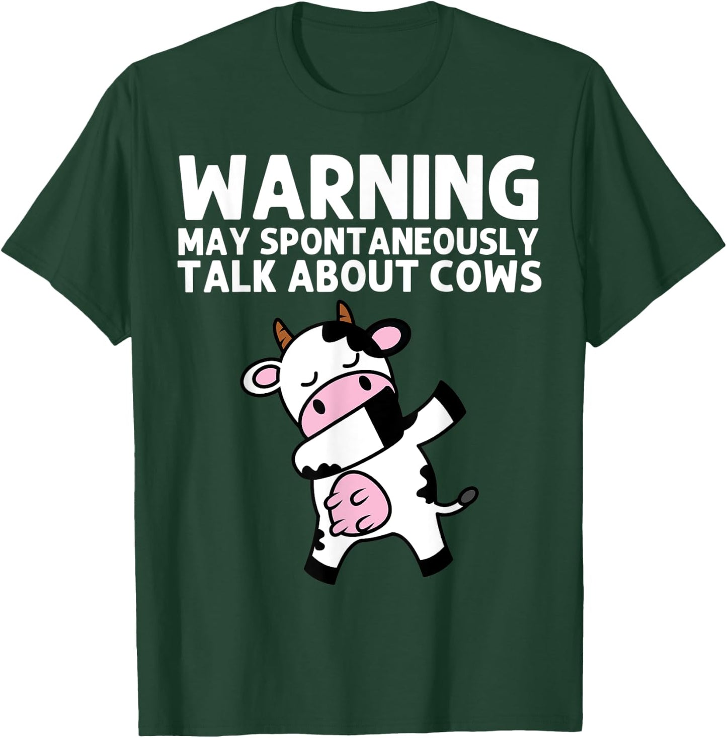 Funny Cow Women Milking Cows Bull Ranch Farm Animal T-Shirt - T-Shirt | Forest