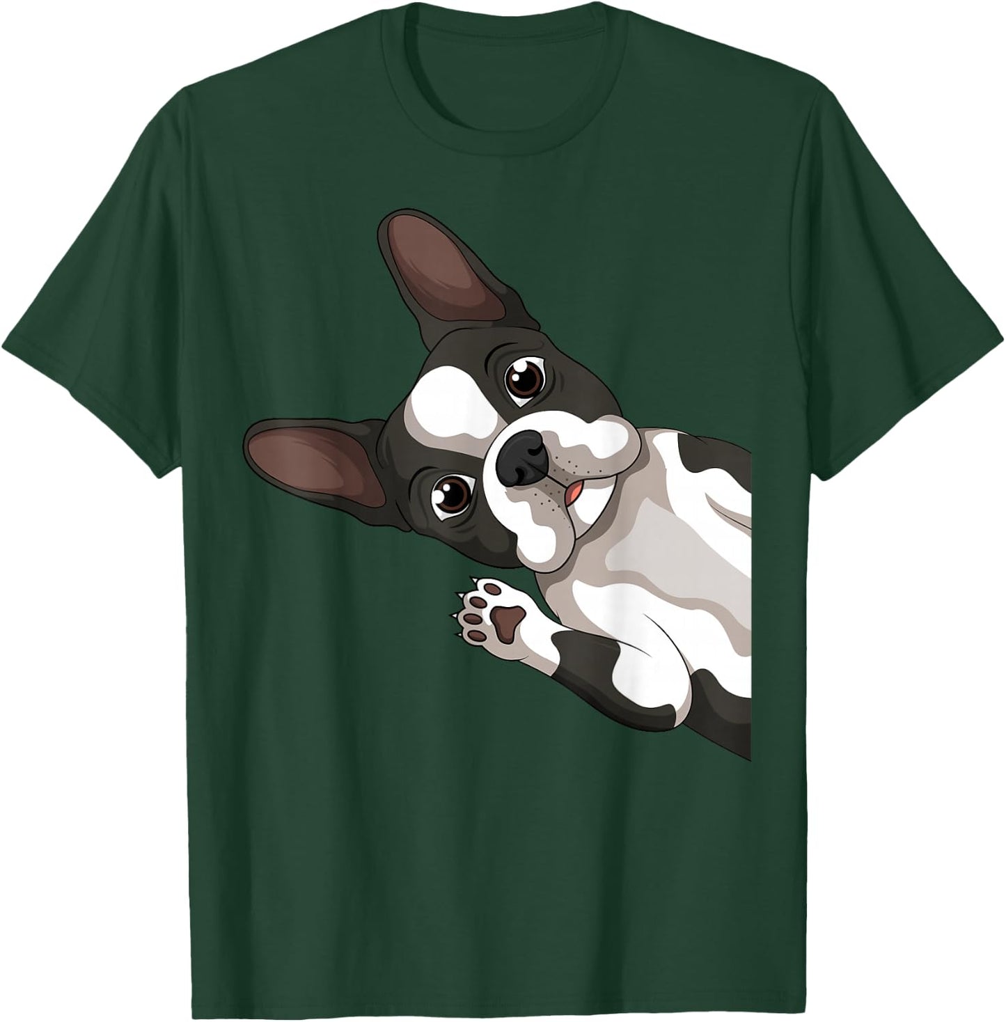 Boston Terrier Dog T-Shirt - T-Shirt | Forest