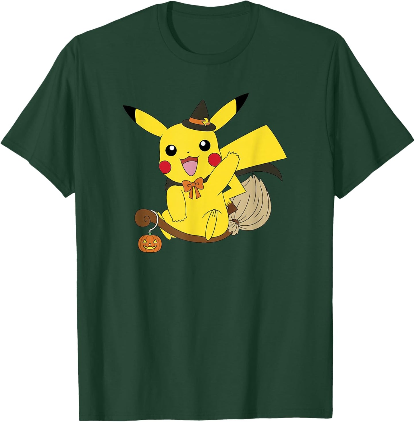 Pokémon Halloween Pikachu Cute Witch Costume T-Shirt - T-Shirt | Forest