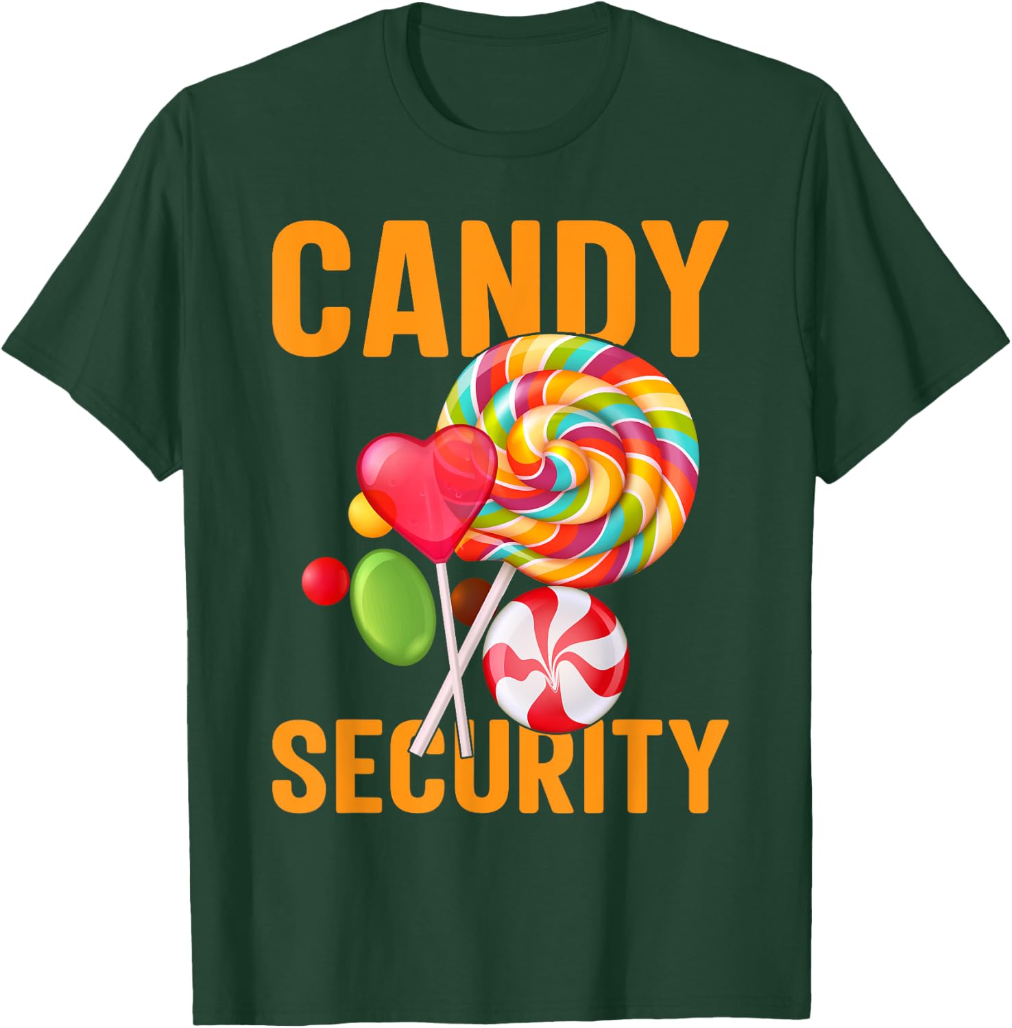 Candy Land Costumes Adult Candy Land Candy Security T-Shirt - T-Shirt | Forest