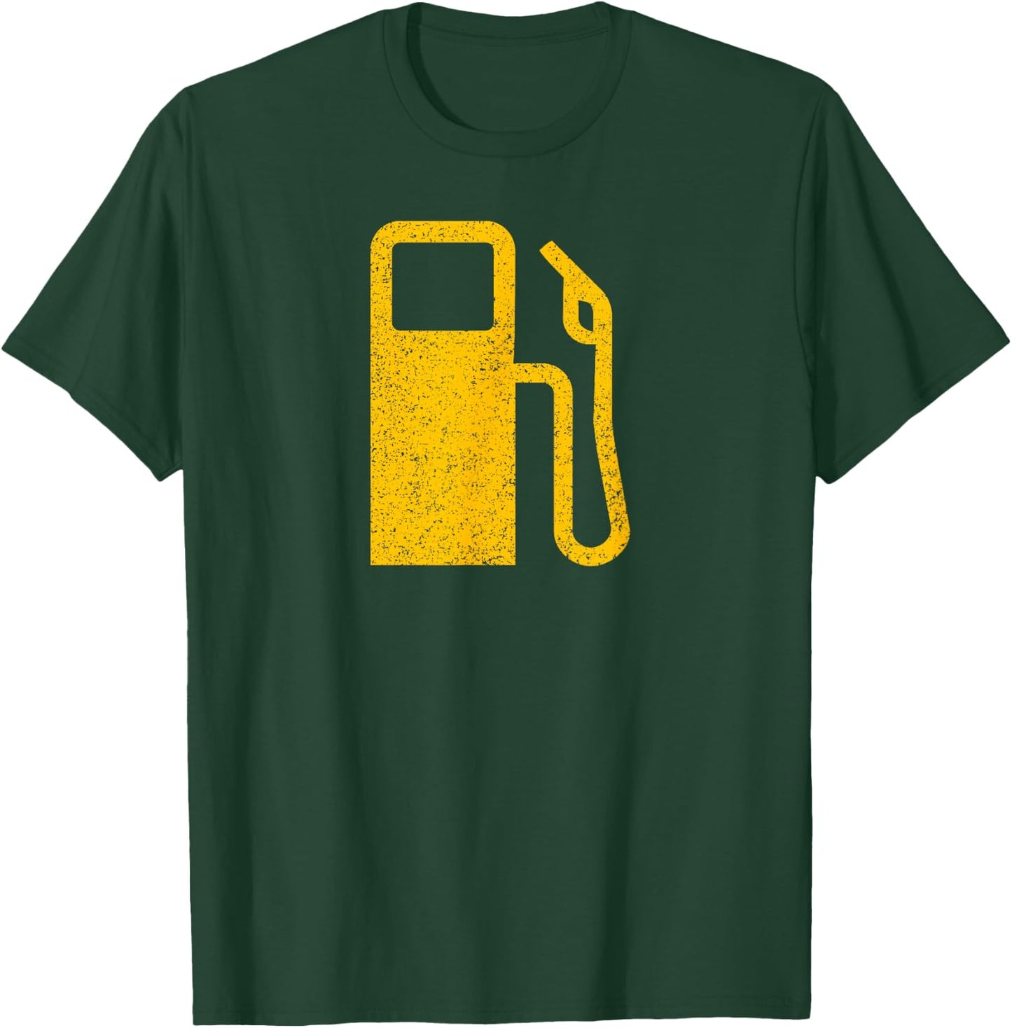 Gas Pump Symbol Low Fuel Symbol Dash Light T-Shirt - T-Shirt | Forest