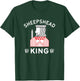 Sheepshead King Funny Playing Card Game T-Shirt - T-Shirt | Forest