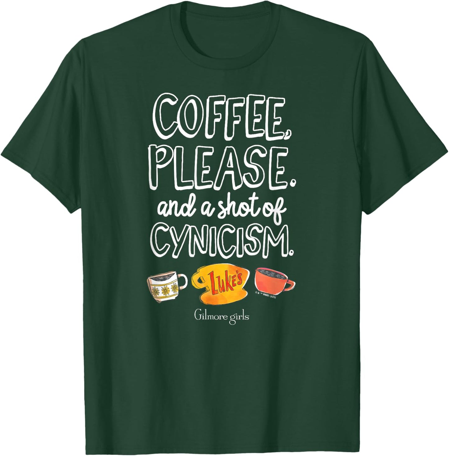 Gilmore Girls - Coffee & Cynicism T-Shirt - T-Shirt | Forest