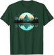 Mountain Landscape Reflection Forest Trees Outdoor Wildlife T-Shirt - T-Shirt | Forest