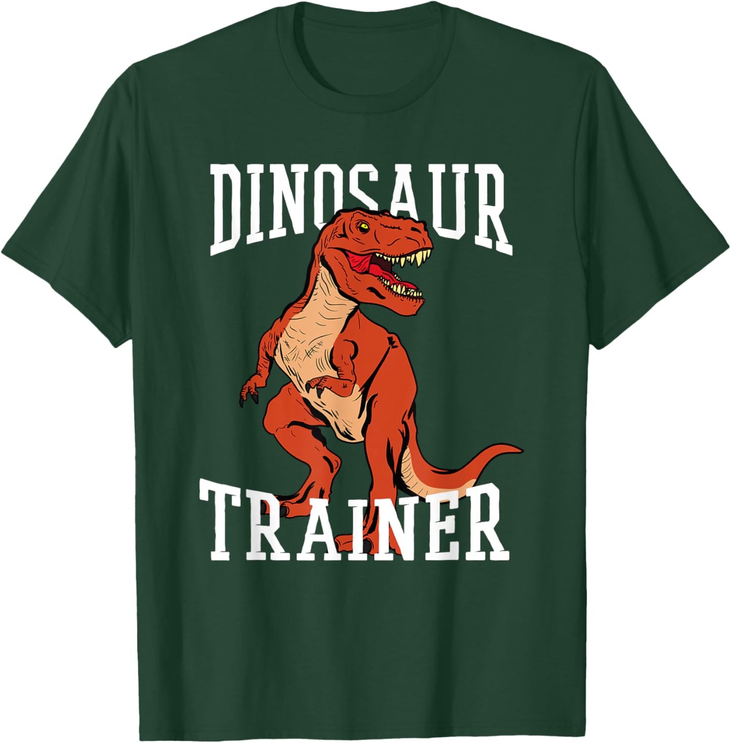 Dinosaur Trainer Dino T-rex Tyrannosaurus Rex T-Shirt - T-Shirt | Forest