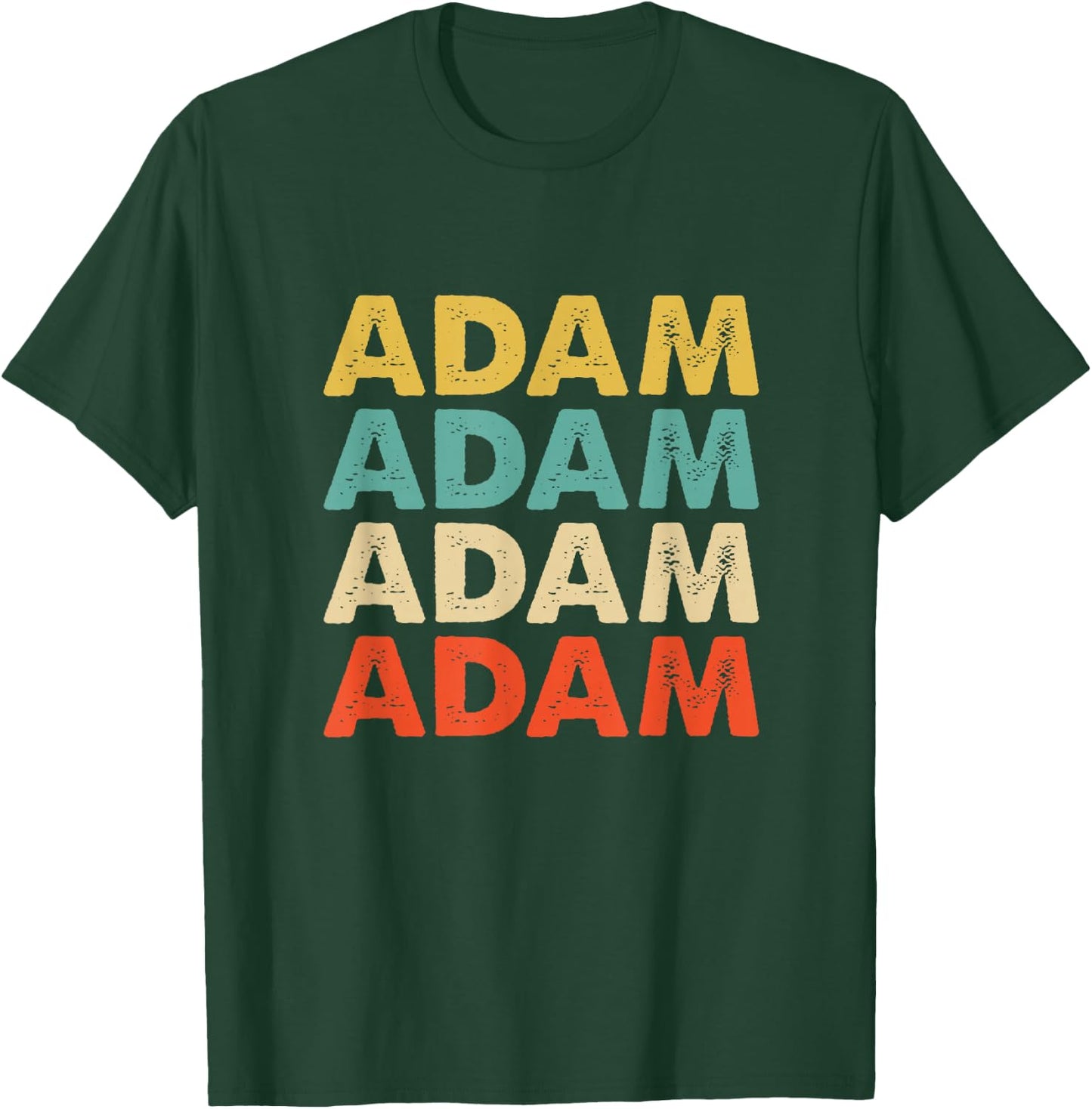 Adam Name T-Shirt - T-Shirt | Forest