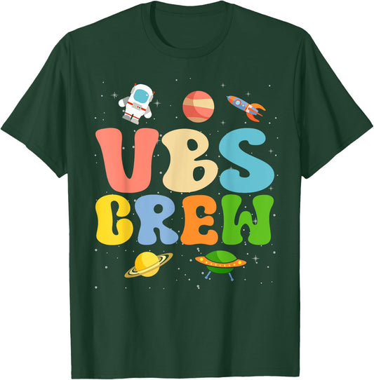 Space VBS Crew Vacation Bible VBS Teacher Christian School T-Shirt - T-Shirt | Forest
