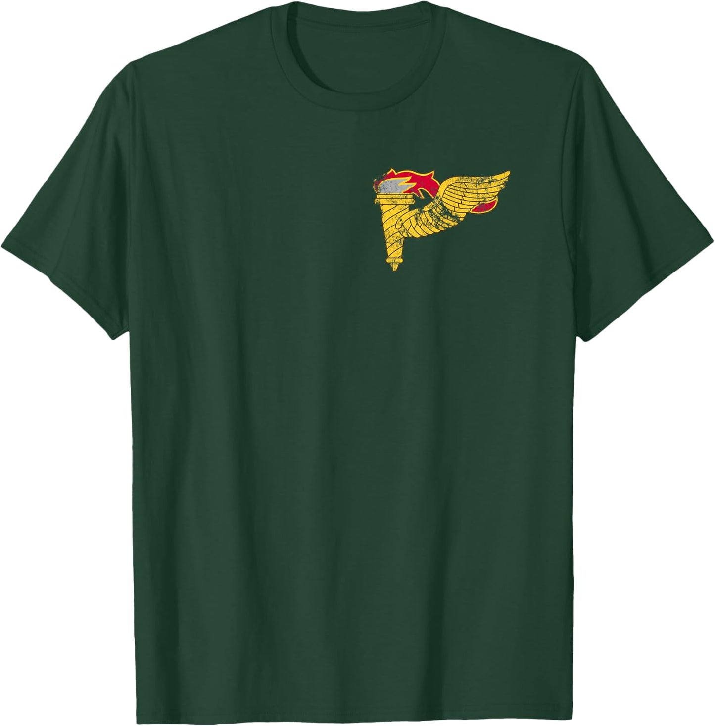 US Army Pathfinder Badge - Vintage Distressed Look T-Shirt - T-Shirt | Forest