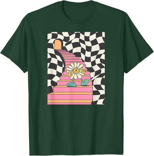 Trippy Flower T-Shirt - T-Shirt | Forest