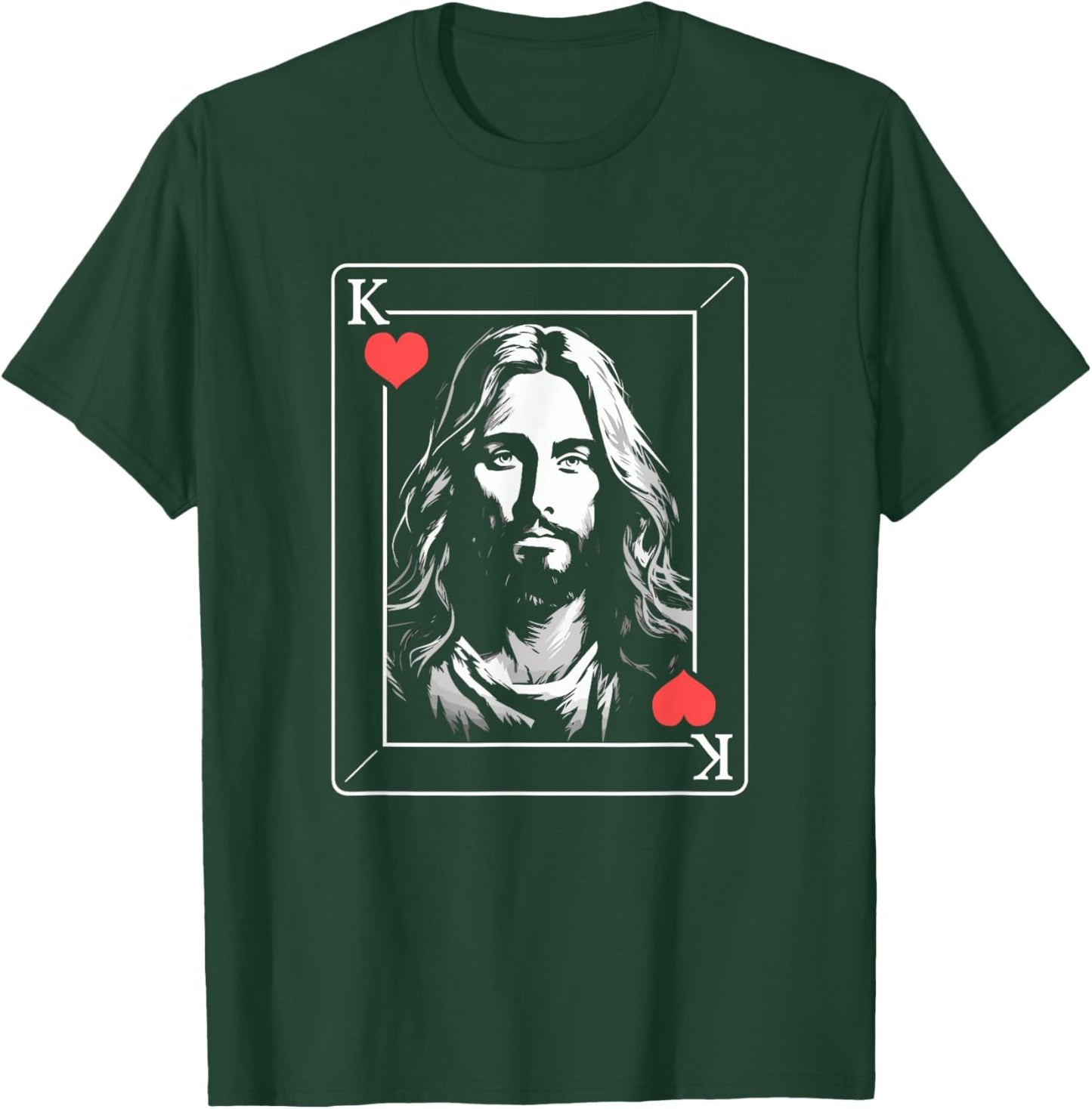 Jesus is King T-Shirt - T-Shirt | Forest