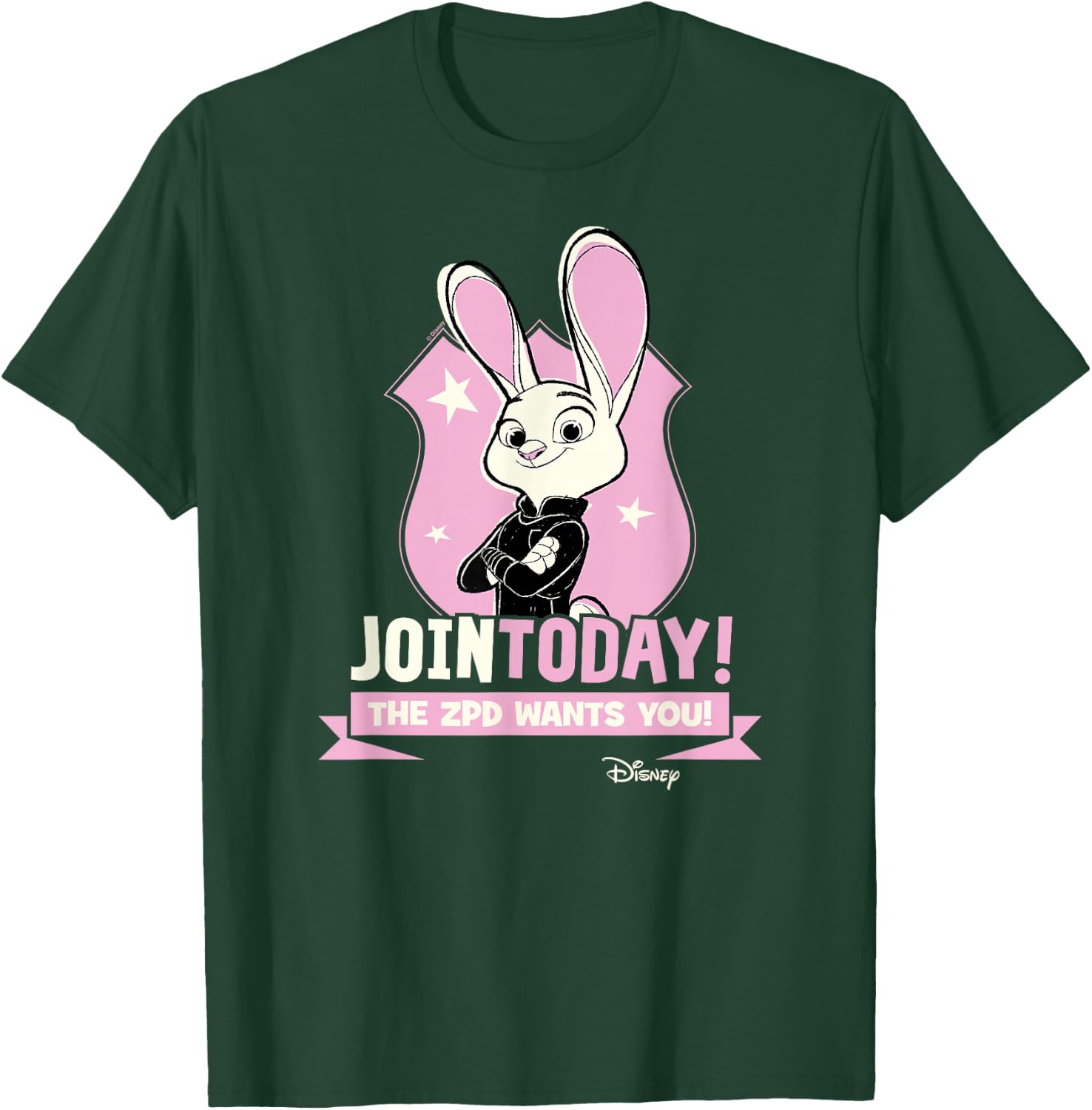 Zootopia - Judy Join Today The ZPD Wants You T-Shirt - T-Shirt | Forest
