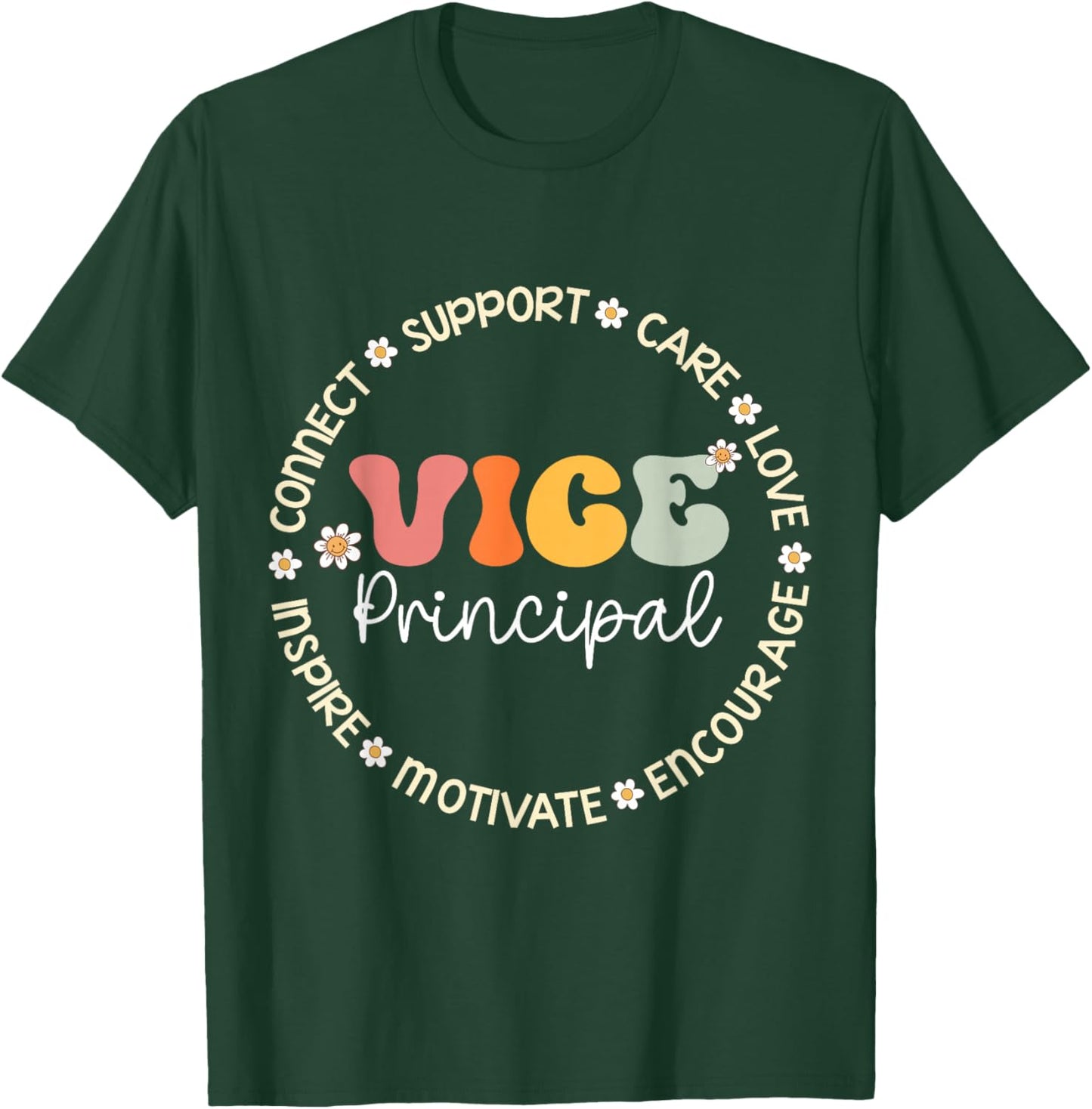 Vice Principal Appreciation Week Back to School T-Shirt - T-Shirt | Forest