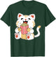 Cat Popcorn Kids Cute Funny Movie Night T-Shirt - T-Shirt | Forest
