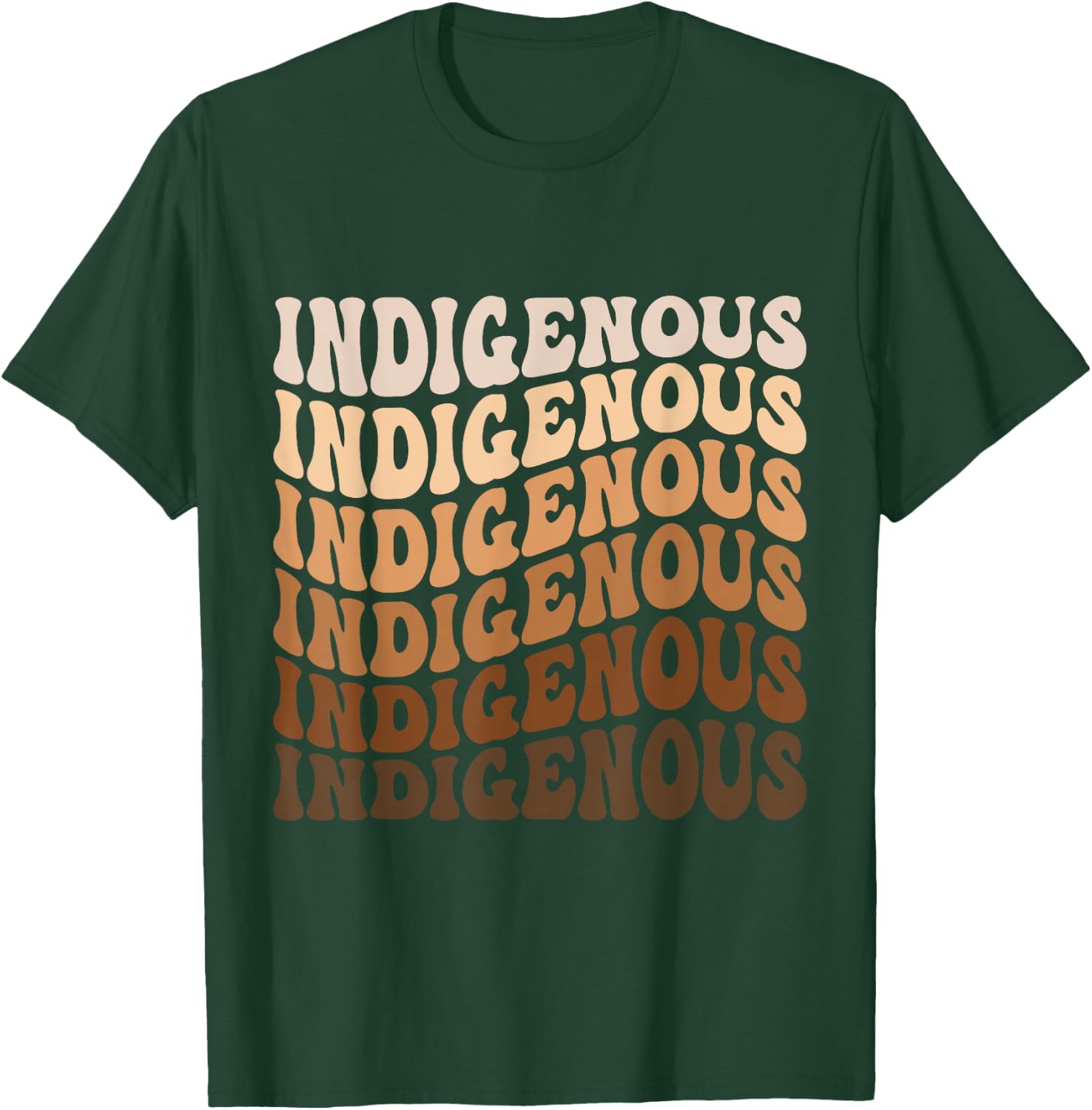 Native American Heritage American Indian Indigenous T-Shirt - T-Shirt | Forest
