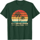 Vintage C++ Developer Programming T-Shirt - T-Shirt | Forest