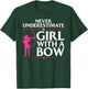Funny Archery Design for Girls Women Bowhunter Shooting Fans T-Shirt - T-Shirt | Forest