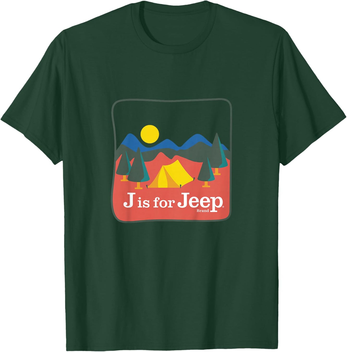 Kids Jeep - J Is for Jeep T-Shirt - T-Shirt | Forest