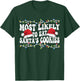 Most Likely To Eat Santa's Cookies Matching Family Christmas T-Shirt - T-Shirt | Forest