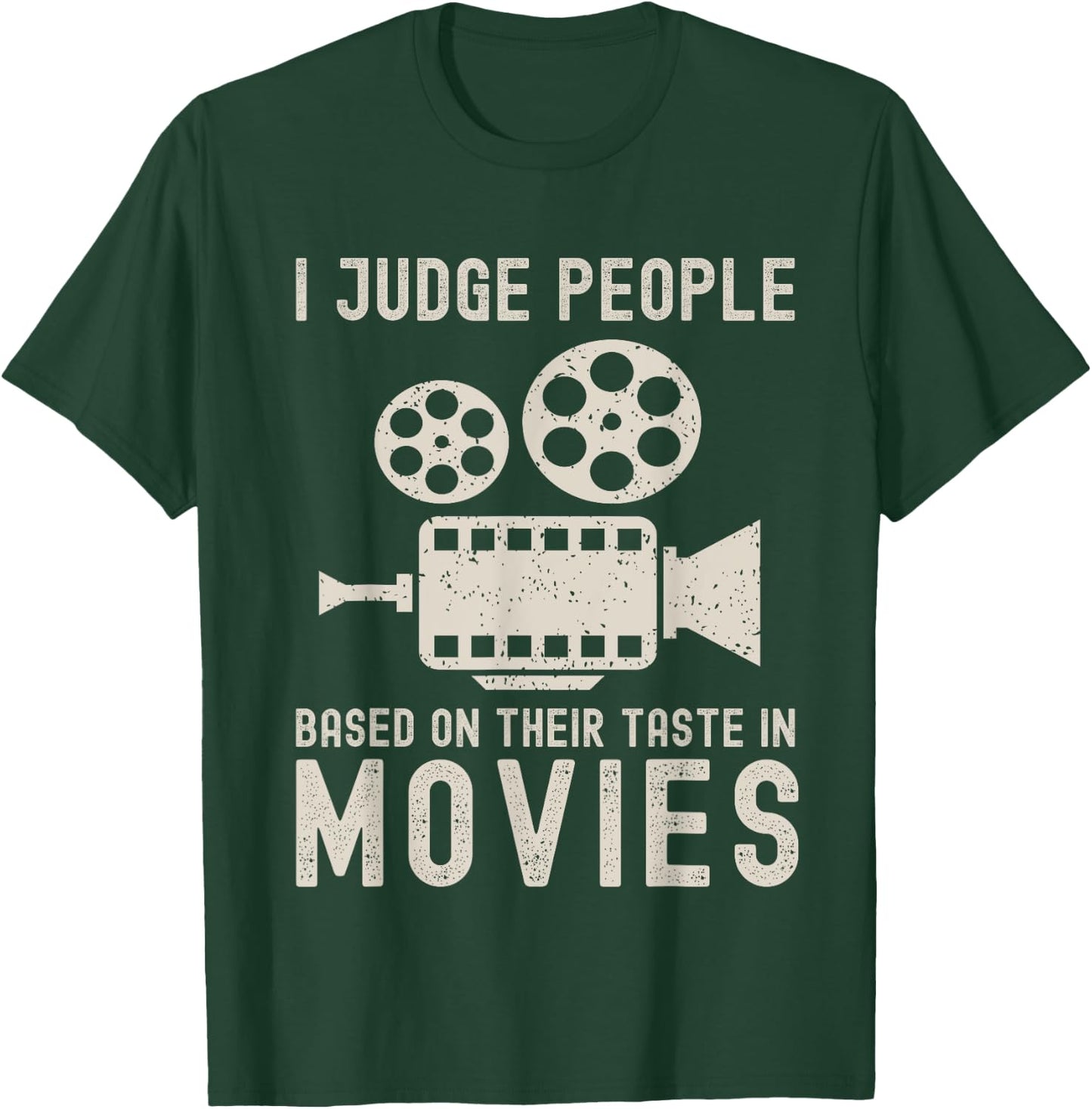 Movie lover saying for cineaste and movie connoisseur T-Shirt - T-Shirt | Forest