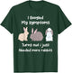Funny Rabbit Cute Bunny Rabbit Lover Bunnies Owner T-Shirt - T-Shirt | Forest
