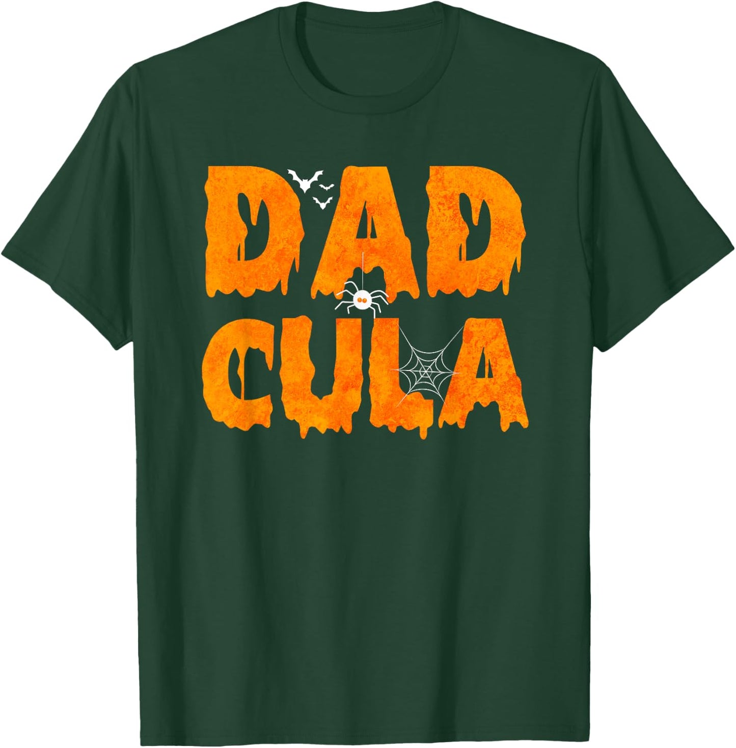 Funny Dadcula Halloween Dad Vampire Costume Momster matching T-Shirt - T-Shirt | Forest
