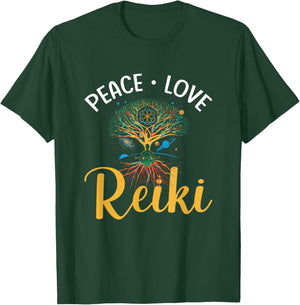 Holistic Reiki Healing Reiki Practitioner T-Shirt - T-Shirt | Forest