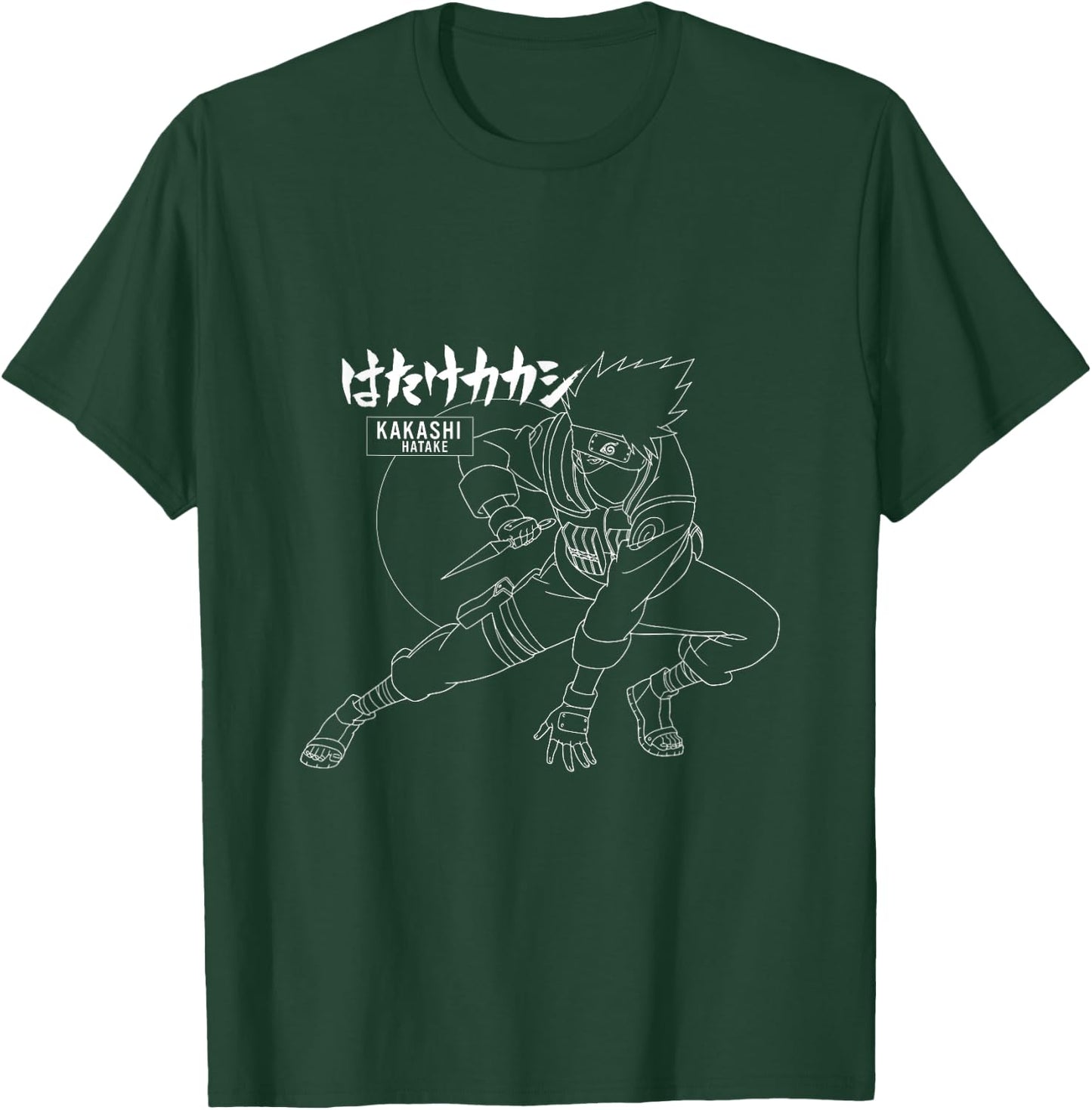 Naruto Shippuden Kakashi Hatake T-Shirt - T-Shirt | Forest