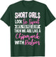 Short Girls Women Slim Petite Lady Chipmunks With Rabies T-Shirt - T-Shirt | Forest