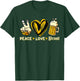 Cute Oktoberfest Costume Peace Love Prost Prost Oktoberfest T-Shirt - T-Shirt | Forest