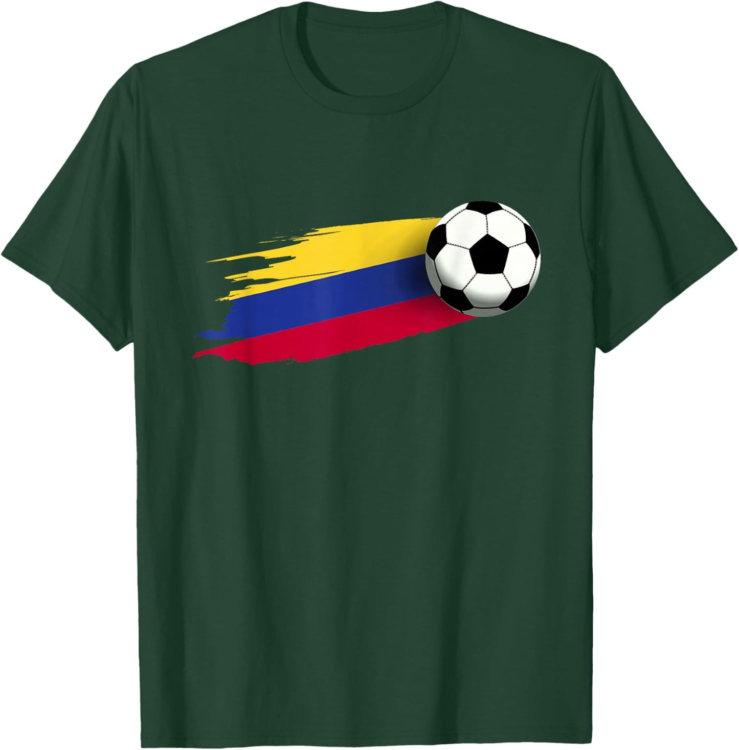 Colombia Flag Jersey Colombian Soccer Team Colombian T-Shirt - T-Shirt | Forest
