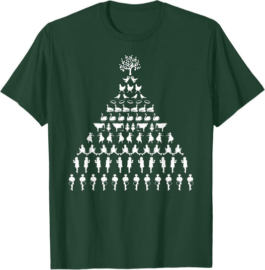 12 Days Of Christmas T-Shirt - T-Shirt | Forest