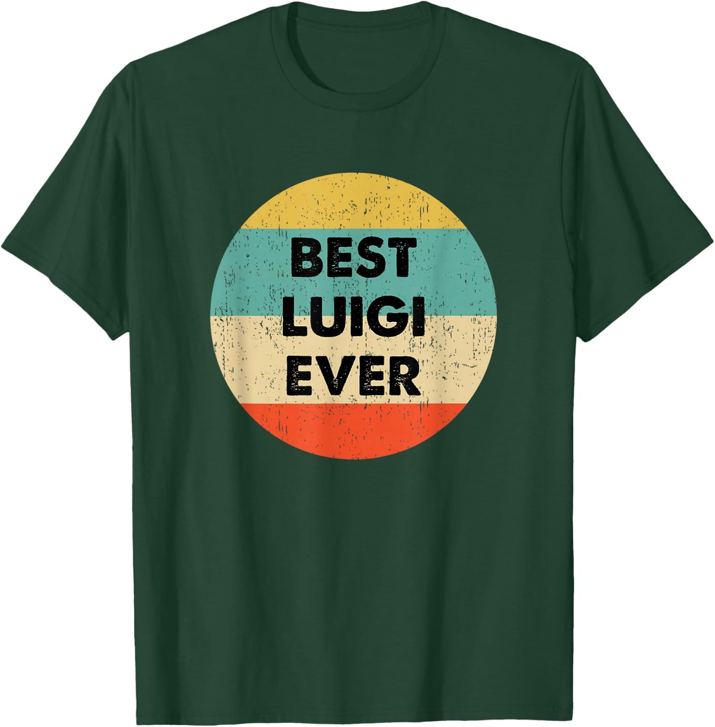 Name Luigi T-Shirt - T-Shirt | Forest
