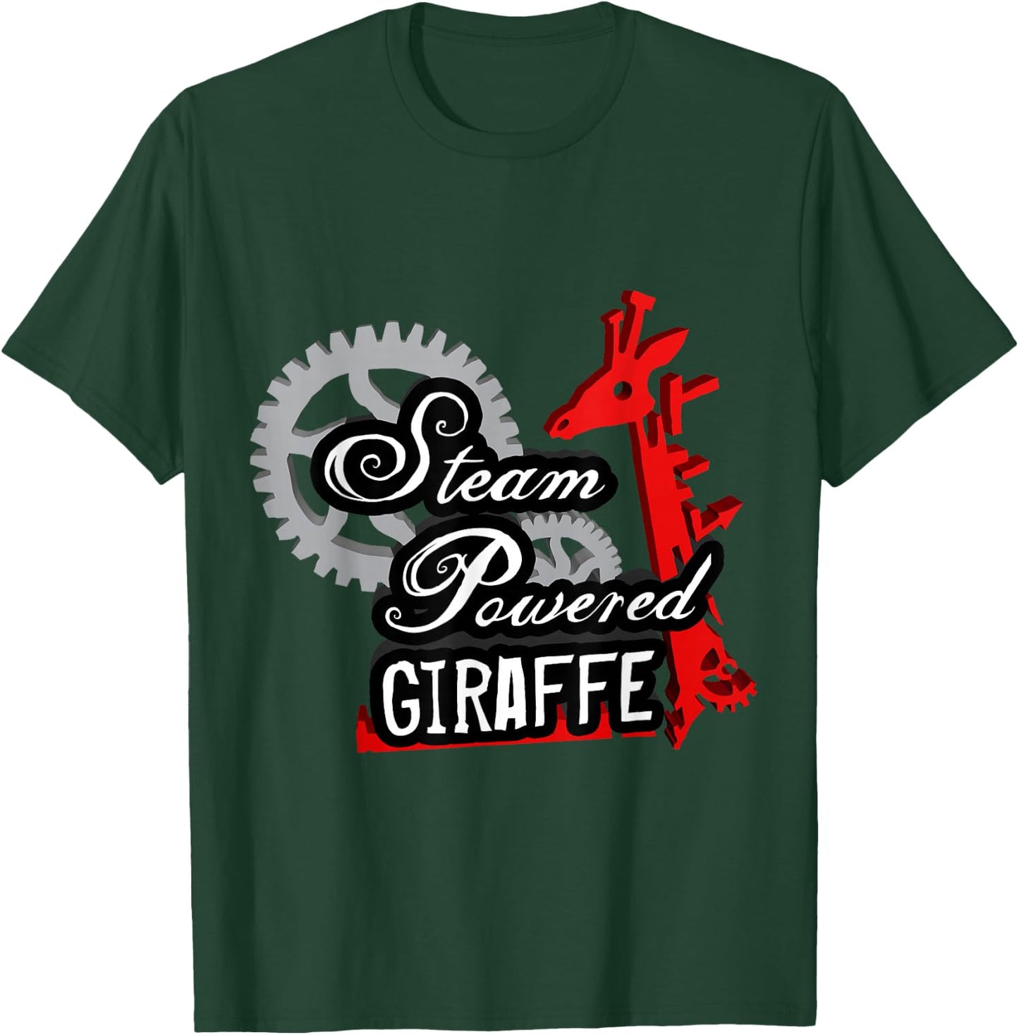 Steam Powered Giraffe Logo T-Shirt - T-Shirt | Forest