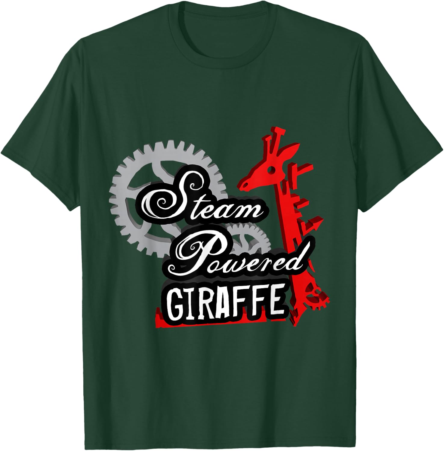 Steam Powered Giraffe Logo T-Shirt - T-Shirt | Forest