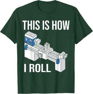 Machinist CNC Machine Lathe Operator T-Shirt - T-Shirt | Forest