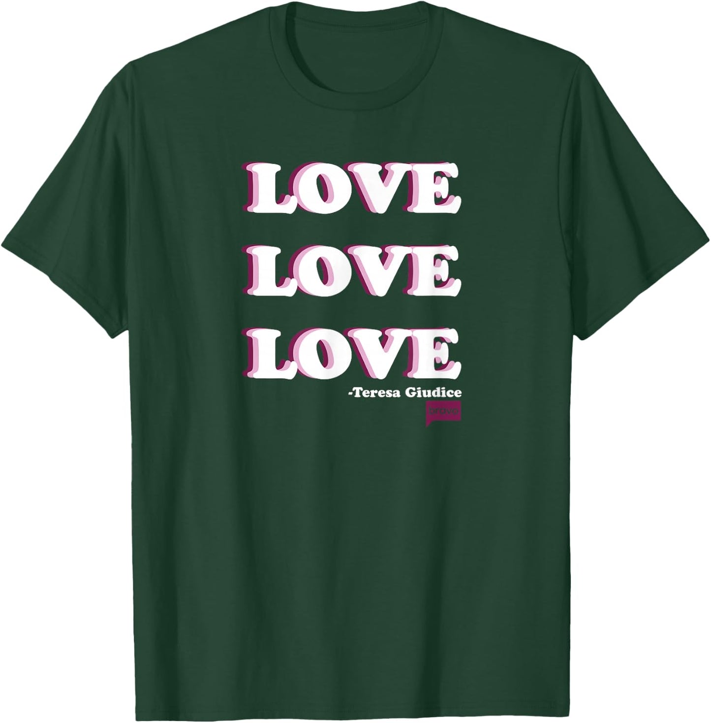 Bravo The Real Housewives of New Jersey Love T-Shirt - T-Shirt | Forest