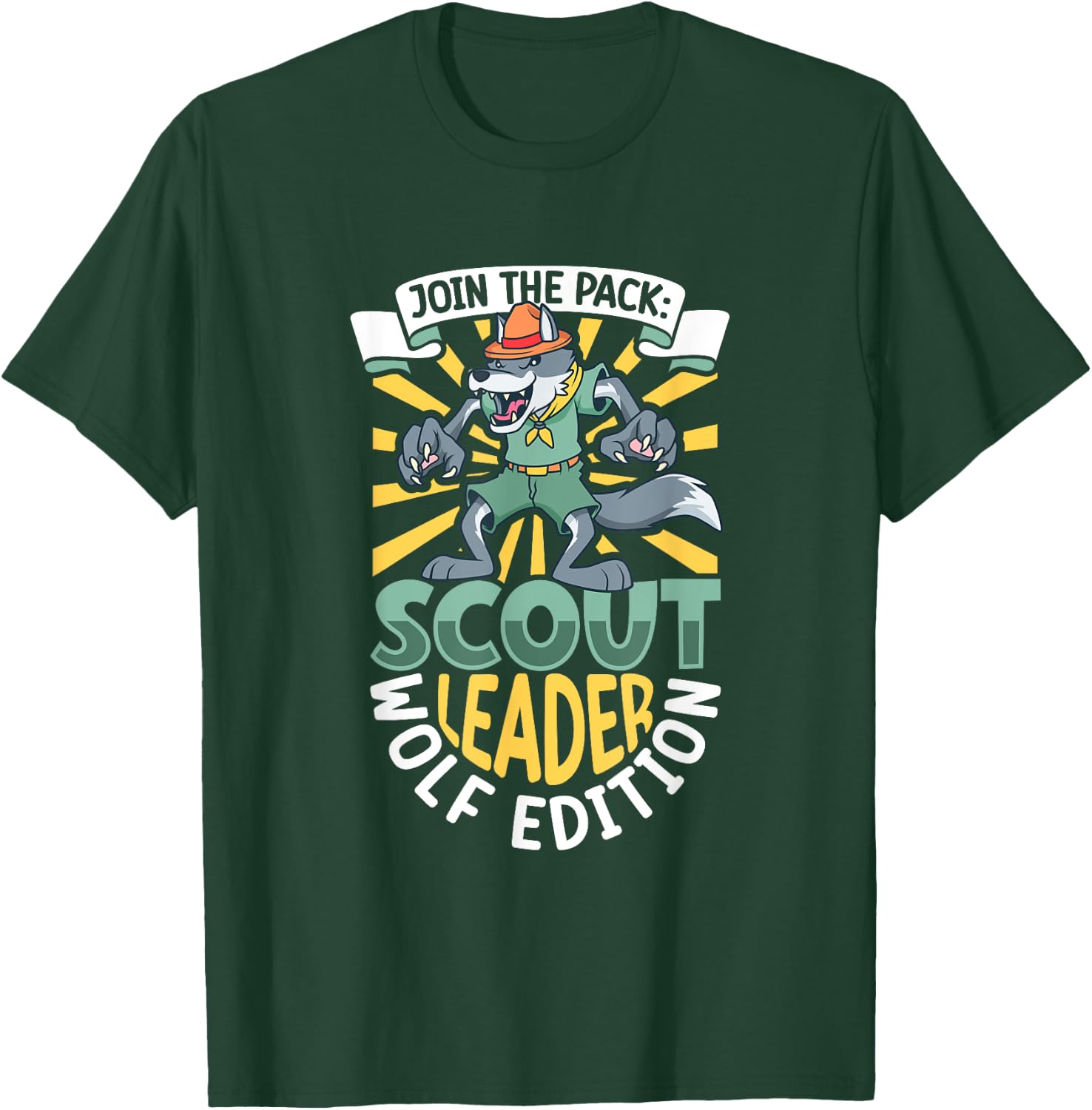 Wolf Edition - Scout Leader T-Shirt - T-Shirt | Forest