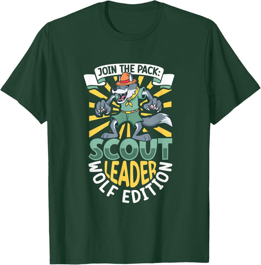 Wolf Edition - Scout Leader T-Shirt - T-Shirt | Forest