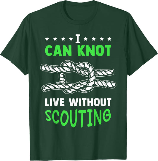 Scout Camp Scout Leader Camping T-Shirt - T-Shirt | Forest